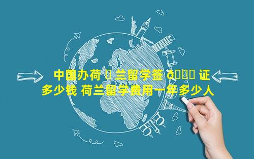 中国办荷 ☘ 兰留学签 🍁 证多少钱 荷兰留学费用一年多少人民币
